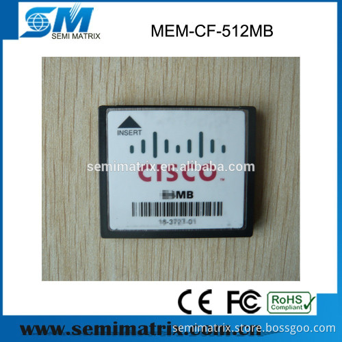 512MB Compact Flash for 1900, 2900, 3900 ISR MEM-CF-512MB